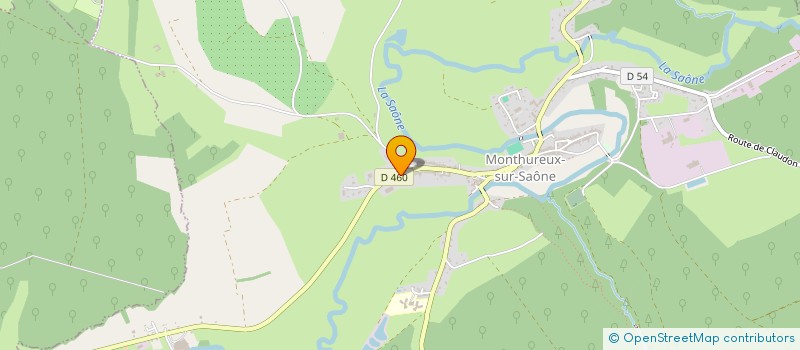 localisation de l'entreprise DU CHEMELIN  MONTHUREUX-SUR-SAONE