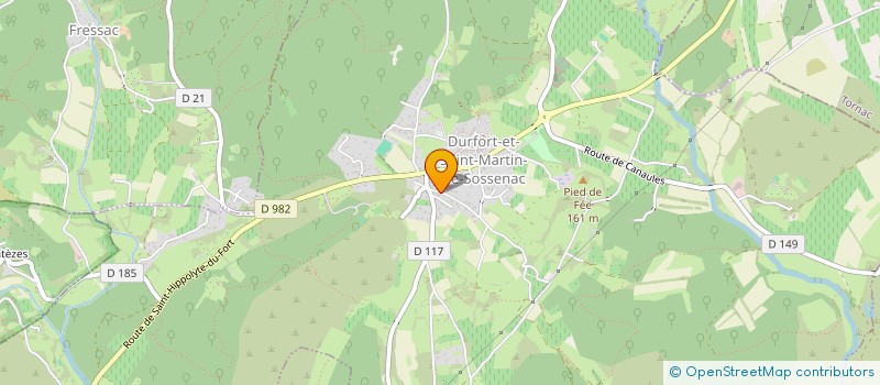 localisation de l'entreprise DU CHEMIN  DURFORT-ET-SAINT-MARTIN-DE-SOSSENAC