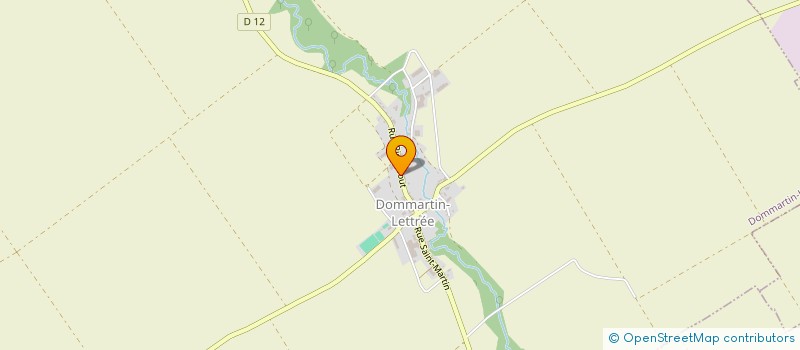 localisation de l'entreprise DU CHEMIN DES VIGNES à DOMMARTIN-LETTREE