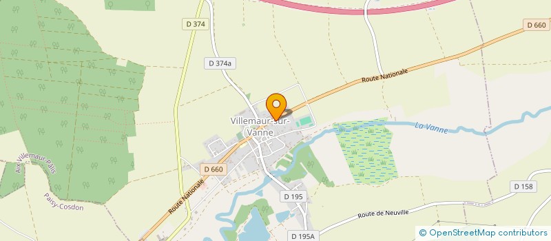 localisation de l'entreprise DU CHEMIN ROUGE à MESNIL-SAINT-LOUP