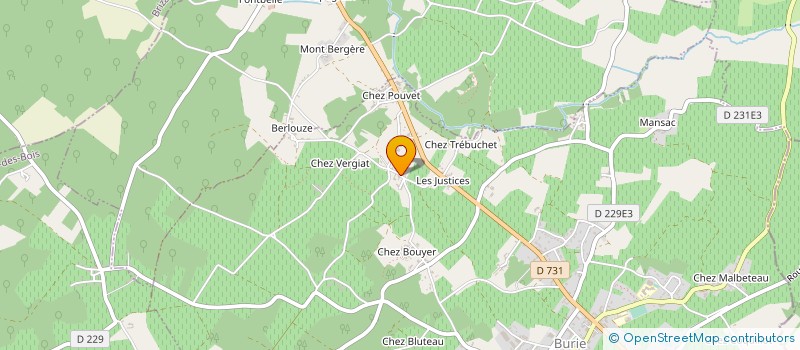localisation de l'entreprise DU CHENE à COGNAC
