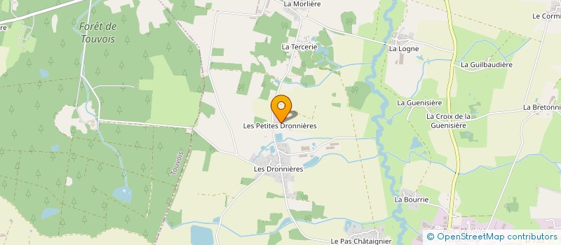 localisation de l'entreprise DU CHENE à LEGE