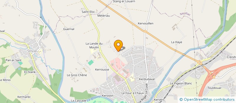 localisation de l'entreprise DU CHENE à SAINT-THURIAU