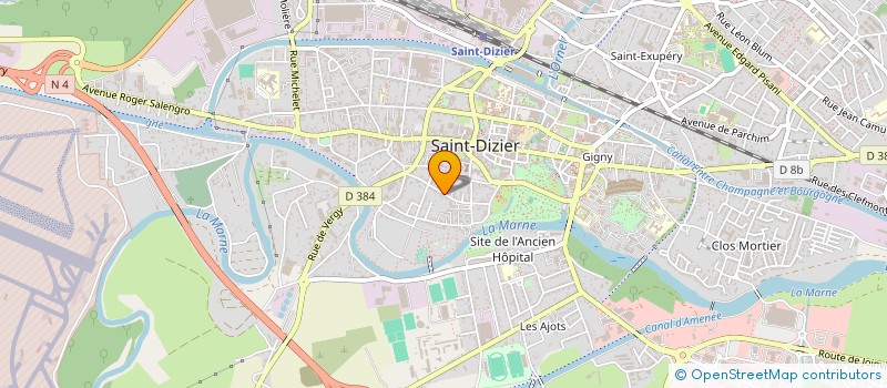 localisation de l'entreprise DU CHENE à SAINT-DIZIER