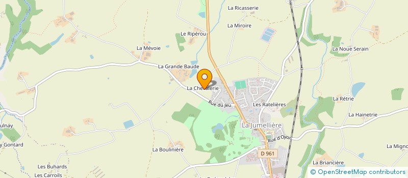 localisation de l'entreprise DU CHENE A L'ETRE  CHEMILLE-EN-ANJOU