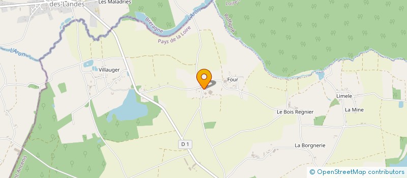 localisation de l'entreprise DU CHENE CLAIR à SION-LES-MINES