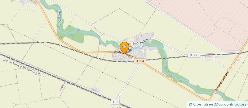 localisation de l'entreprise DU CHENU  MOURMELON-LE-PETIT