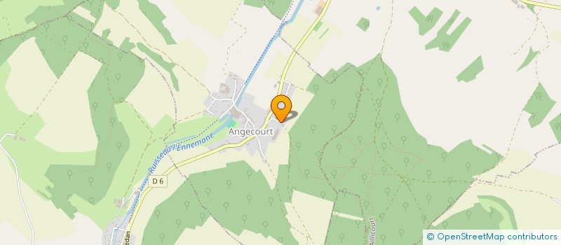 localisation de l'entreprise DU CHESNOIS  ANGECOURT