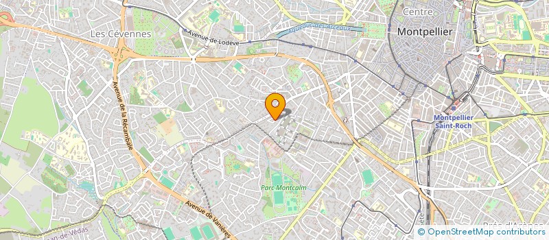 localisation de l'entreprise DU CHEVALET à MONTPELLIER