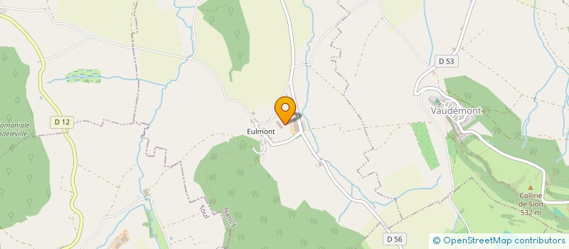 localisation de l'entreprise DU CHEVALET  DOMMARIE-EULMONT