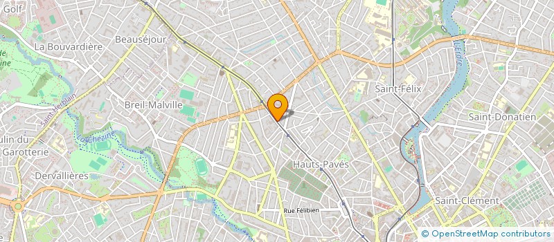 localisation de l'entreprise DU CIEL  NANTES