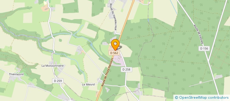 localisation de l'entreprise DU CINGLAIS à LES MOUTIERS-EN-CINGLAIS