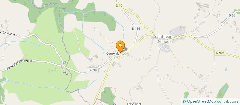 localisation de l'entreprise DU CLAUX  LA SELVE