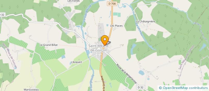 localisation de l'entreprise DU CLAVEAU  VILLEFRANCHE-DE-LONCHAT