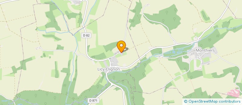 localisation de l'entreprise DU CLIGNON  LICY-CLIGNON