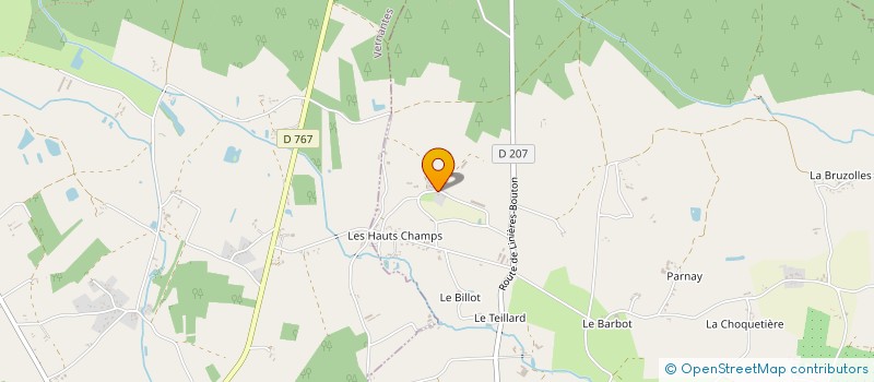 localisation de l'entreprise DU CLOS  NOYANT-VILLAGES