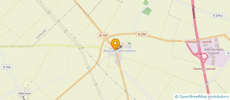 localisation de l'entreprise DU CLOS à JANVILLE-EN-BEAUCE