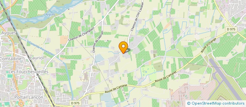 localisation de l'entreprise DU CLOS CAVALIER  ORANGE