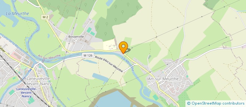 localisation de l'entreprise DU CLOS CHATTON  ART-SUR-MEURTHE