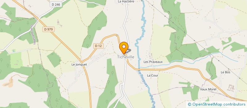 localisation de l'entreprise DU CLOS DE BEAUMONCEL à CAMEMBERT