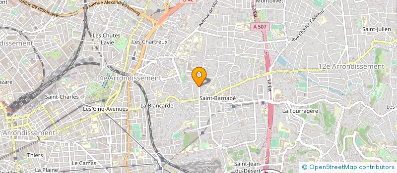 localisation de l'entreprise DU CLOS DES ROSIERS à MARSEILLE