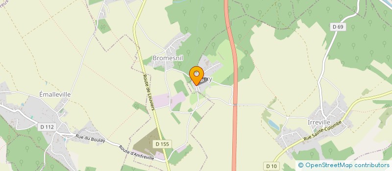 localisation de l'entreprise DU CLOS PINSON  IRREVILLE