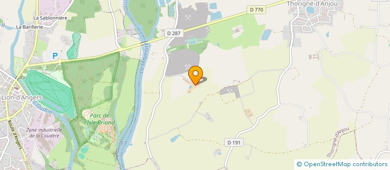 localisation de l'entreprise DU CLOTEAU à THORIGNE D'ANJOU