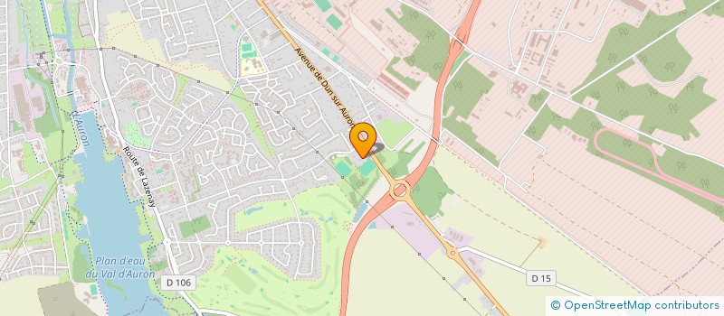 localisation de l'entreprise DU CLOU  BOURGES