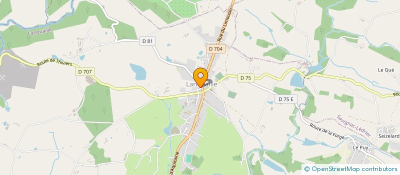 localisation de l'entreprise DU CODERT  PAYZAC