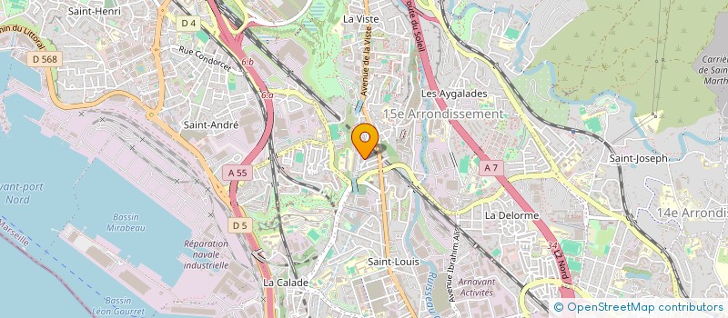 localisation de l'entreprise DU COEUR A L'OUVRAGE à MARSEILLE