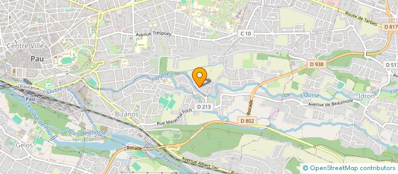 localisation de l'entreprise DU COEUR AU RIRE à PAU