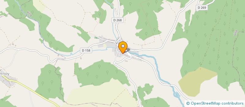 localisation de l'entreprise DU COIN à VICQ