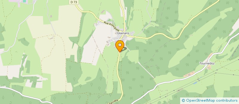 localisation de l'entreprise DU COL DE FERRIERE  ANTEUIL