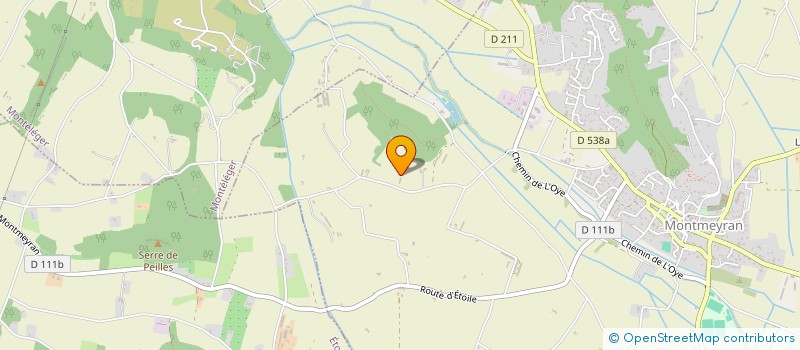 localisation de l'entreprise DU COLOMBIER  MONTMEYRAN