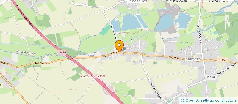 localisation de l'entreprise DU CONTOUR DE BIENNES  MAMETZ