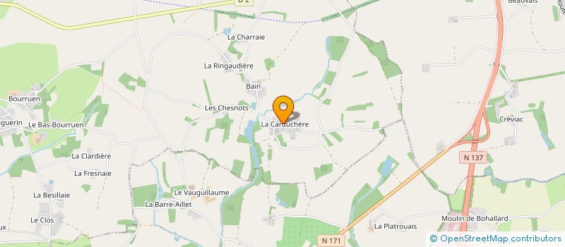 localisation de l'entreprise DU CORMIER MEREL  VAY