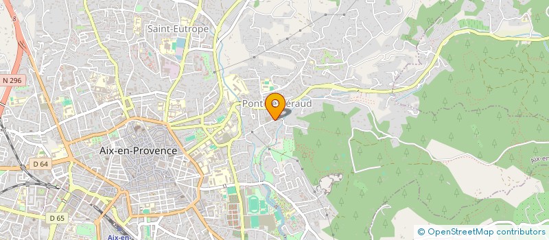 localisation de l'entreprise DU COTE ASSURANCES à AIX-EN-PROVENCE