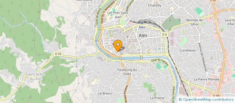 localisation de l'entreprise DU COTE DE CHEZ NOUS à ALES