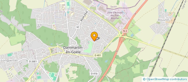 localisation de l'entreprise DU COTE DE CHEZ SOI à DAMMARTIN-EN-GOELE