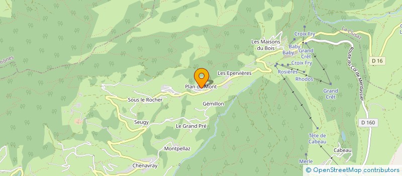 localisation de l'entreprise DU COTE DE CHEZ SWAN  MANIGOD