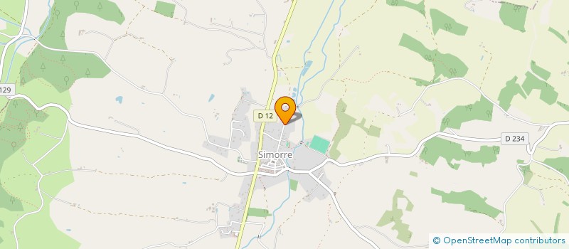 localisation de l'entreprise DU COTE DE LA PAISSELLE  SIMORRE