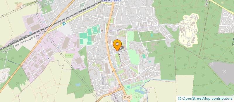 localisation de l'entreprise DU COTE DES FEMMES YVELINES à LES MUREAUX