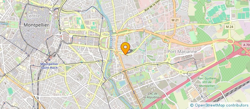 localisation de l'entreprise DU COTE DES MOMES à MONTPELLIER