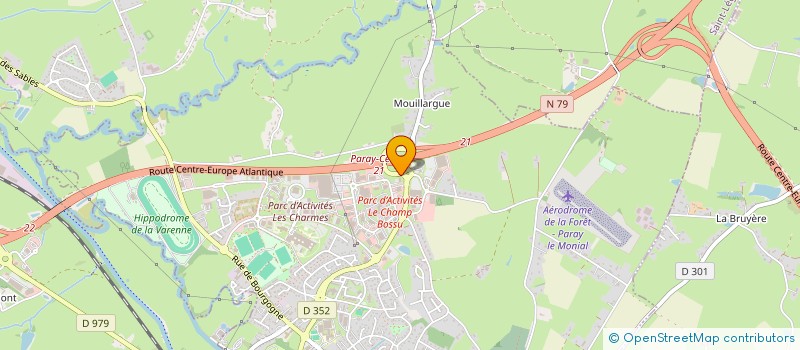 localisation de l'entreprise DU COTE VILLAGE à PARAY-LE-MONIAL