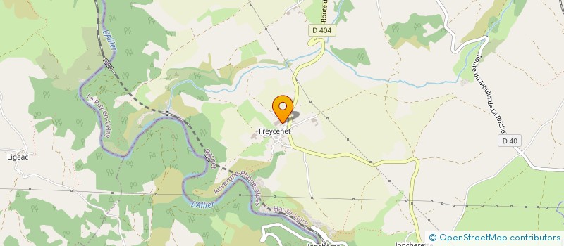 localisation de l'entreprise DU COUDERT  RAURET