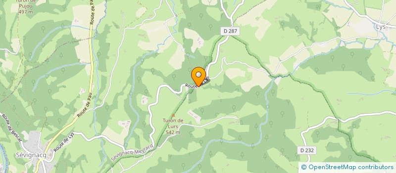 localisation de l'entreprise DU COURNET  SAINTE-COLOME