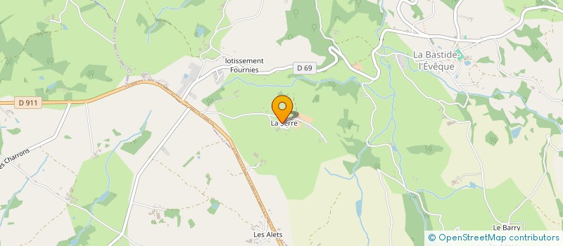 localisation de l'entreprise DU COUSTAL à LE BAS SEGALA