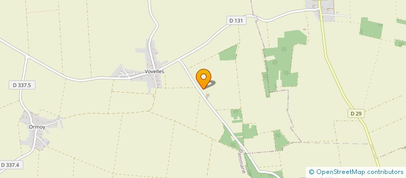 localisation de l'entreprise DU CROS AUX CORNEILLES à DAMMARIE