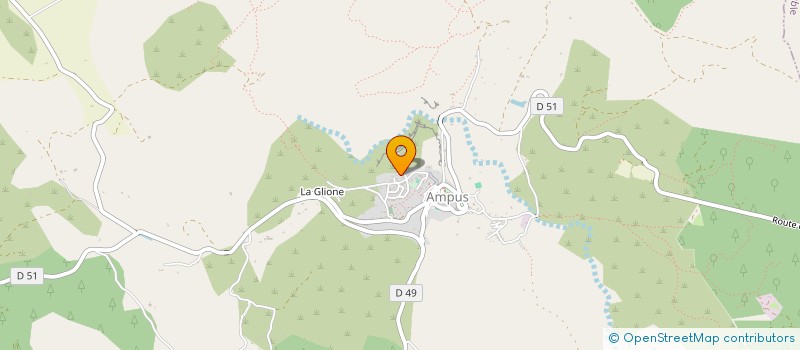 localisation de l'entreprise DU DARNAGA  AMPUS