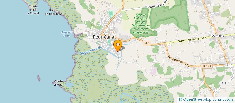 localisation de l'entreprise DU DEBARCADERE à PETIT-CANAL